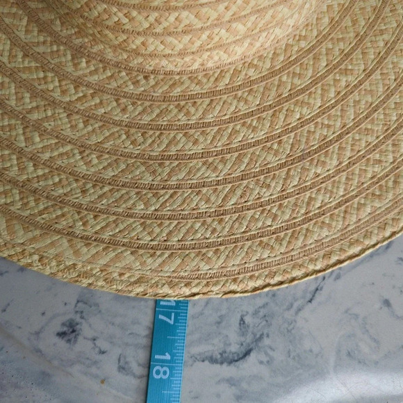 Jones New York Wide Brim Paper Sun Hat - Picture 5 of 7